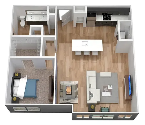 Floor plan A10