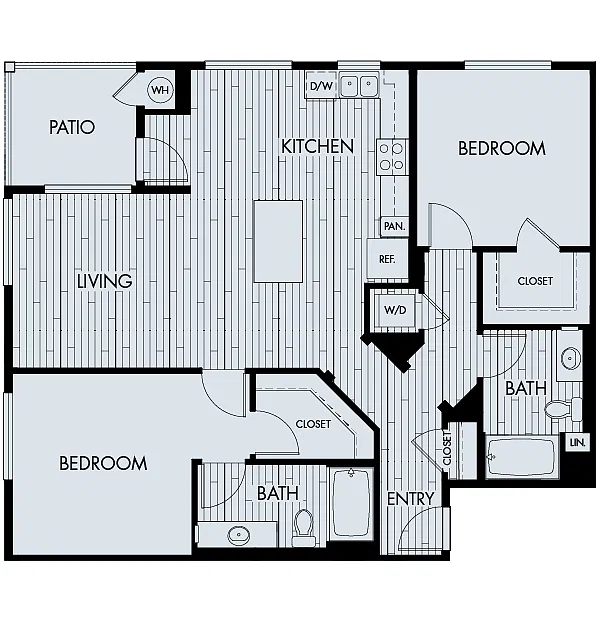 Floor plan Vantis Plan 2C