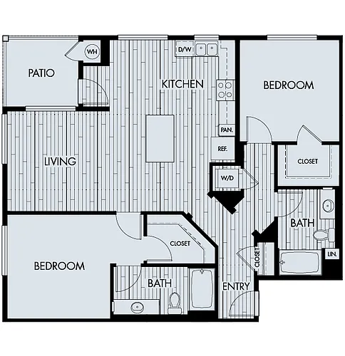 Floor plan Vantis Plan 2C
