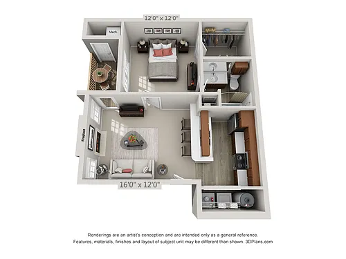 Floor plan Azalea Deluxe