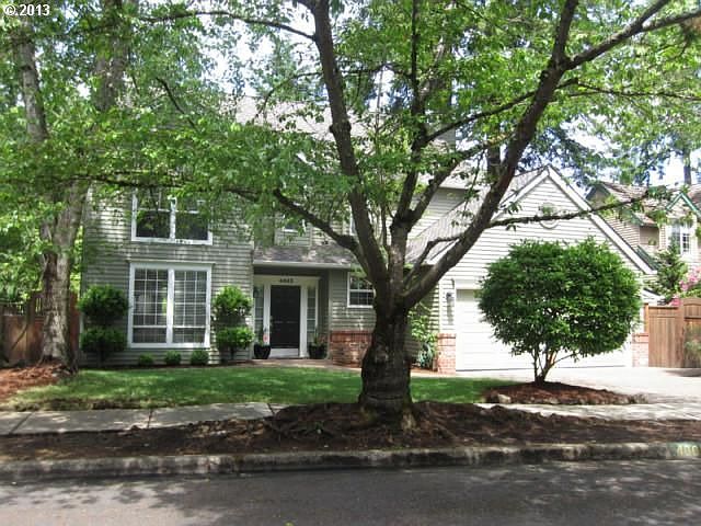 Incredible traditional home in HIGHLY desirable neighborhood. Well cared for home with large, well maintained back yard. Play structure and hot tub included. Lovely neutral decor, 4 bedrooms, 2 and 1/2 baths, large family room with gas fireplace, formal living and dining rooms, hardwood floors, cedar siding, brand new compostion roof, culdesac and much more!