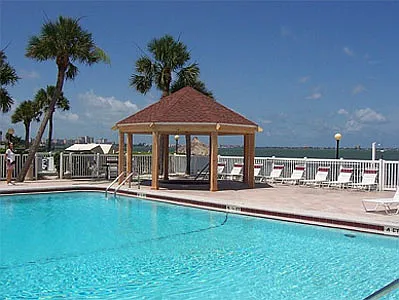 Pool, Spa & Cabana by the Gulf