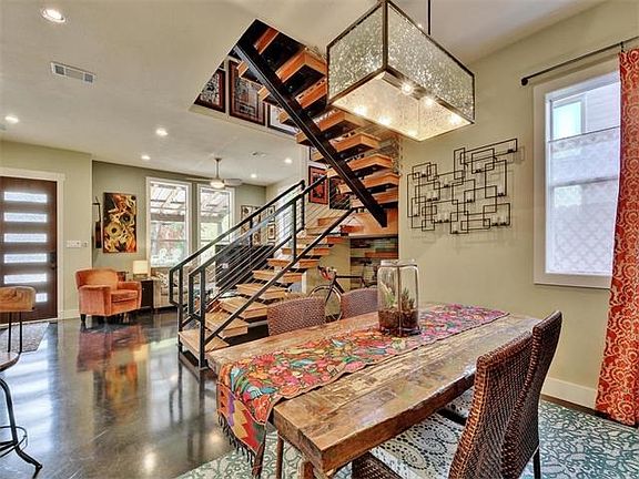 Dining Room to Custom Staircase