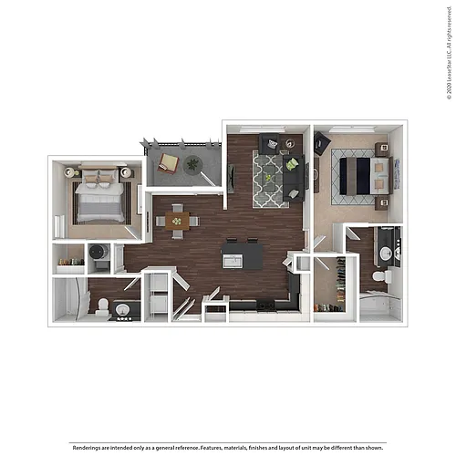 Floor plan 2C