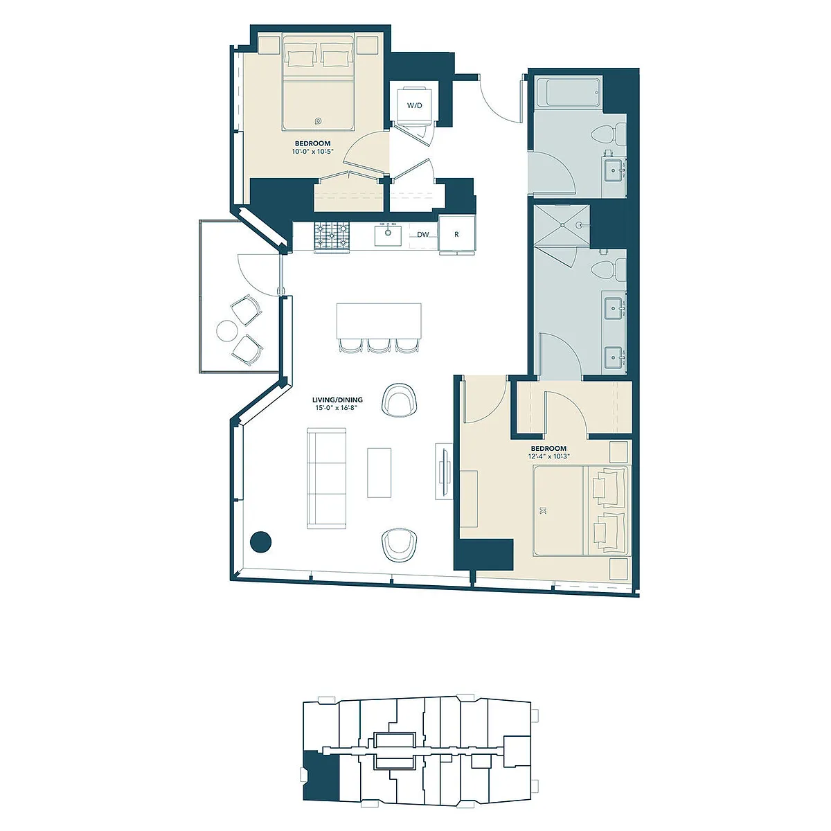 Floor plan B2