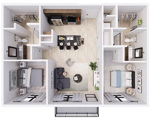 Floor plan Trace-2C