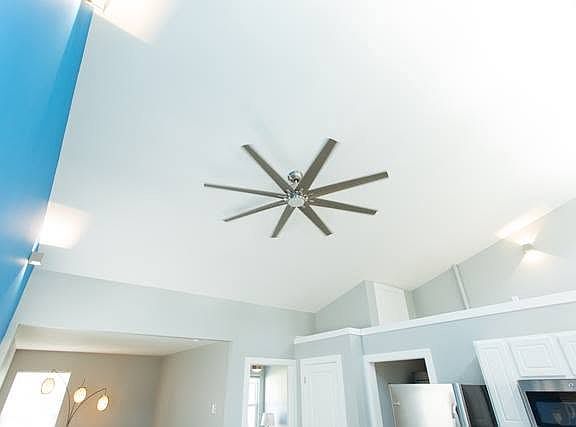 High Ceilings with spacious loft storage