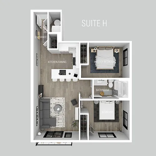 Floor plan 203
