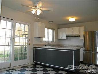 Ceramic tile flooring