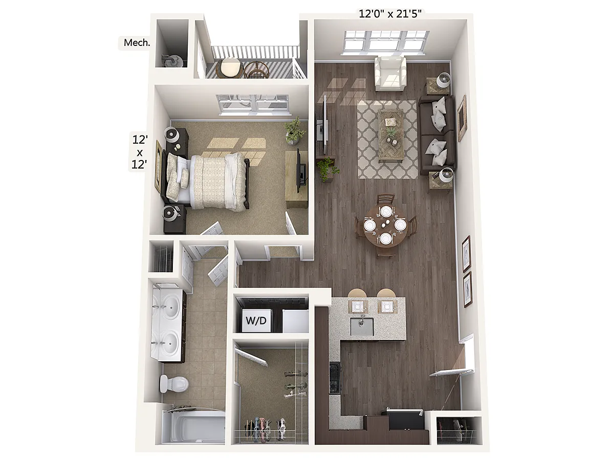 Floor plan A8
