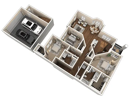 Floor plan C 1 Upper