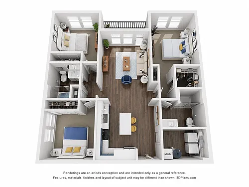 Floor plan C1