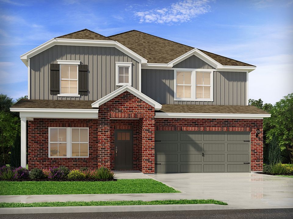 The Sherwood floorplan with Elevation N modeled at Heritage Estates at Creekside.