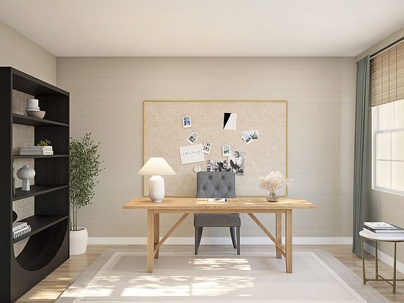 Home office off foyer