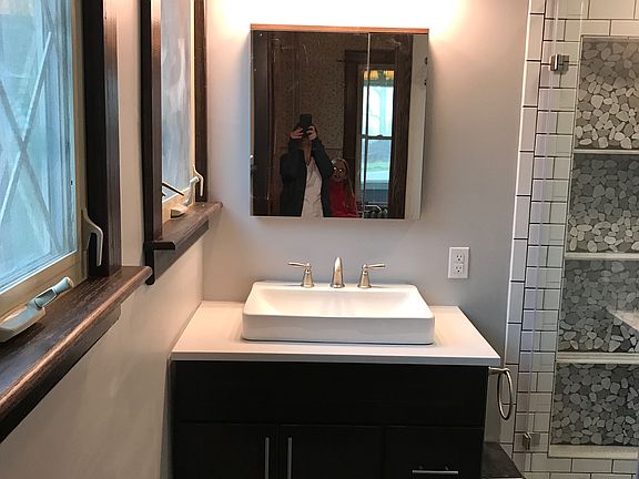 Downstairs bath, new in ‘17