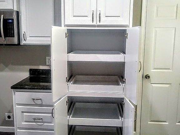 Pull-outs in pantry