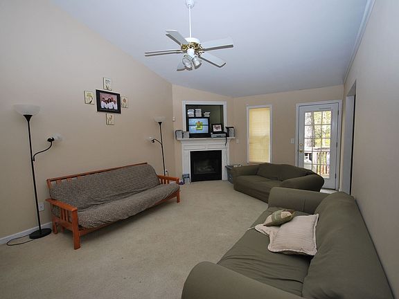 view of great room with Fire place