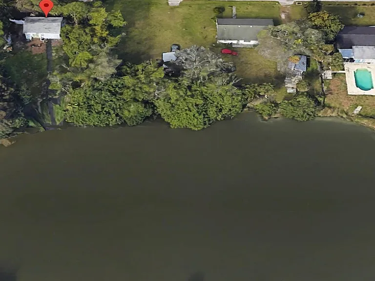 Lake behind the RV Pad