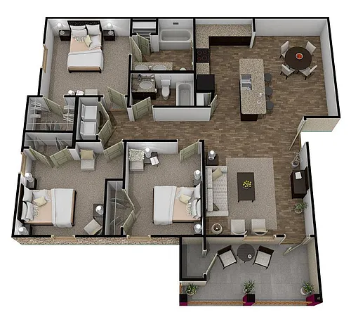 Floor plan Covington