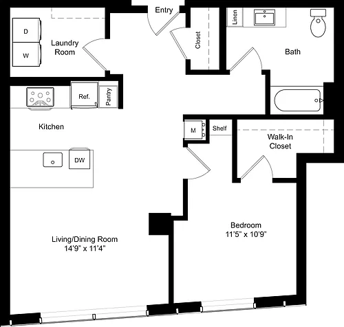 Floor plan A15 Type A