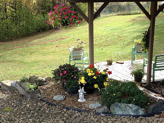 Patio under deck