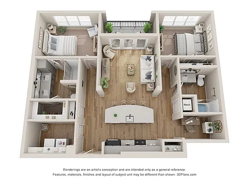 Floor plan B2E