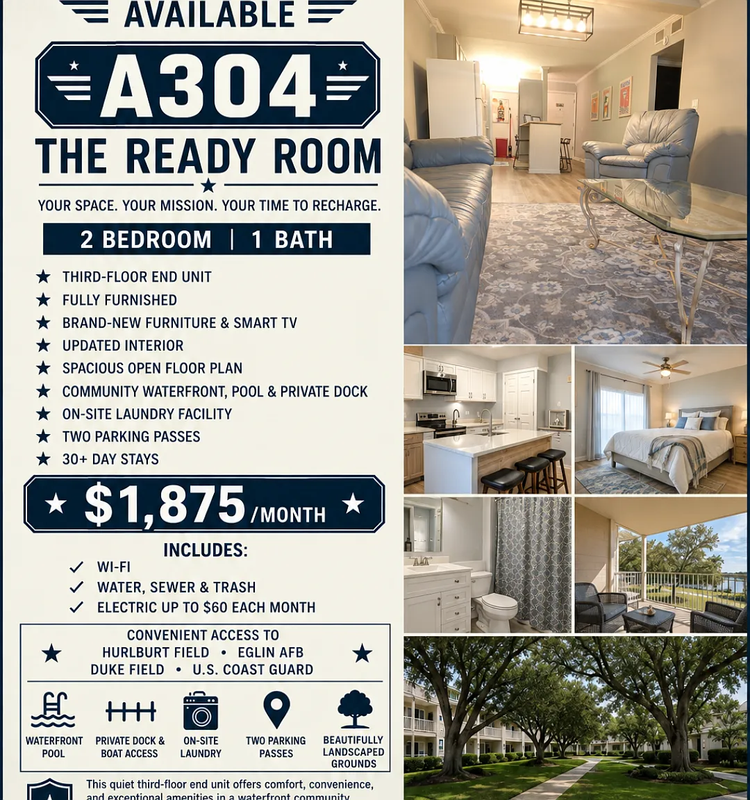 2 bed, 965 sqft, $1,875 — Photo 1