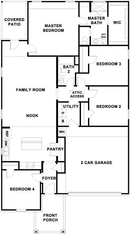 4 bed, 2.0 bath, 1869 sqft, $2,000 — Photo 3