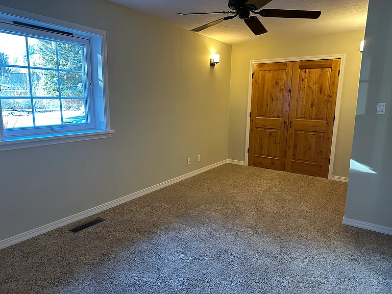 Larger of 2 main level bedrooms