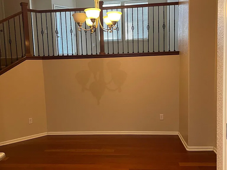 Dining room open to family room