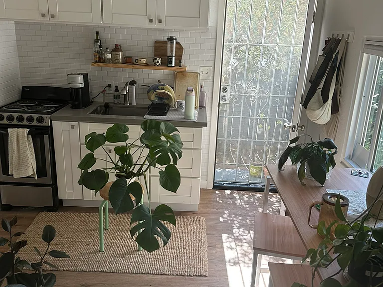 entry way and security screen door