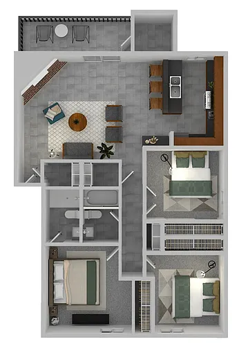 Floor plan C1