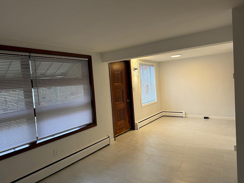 Side view of dining and living area
