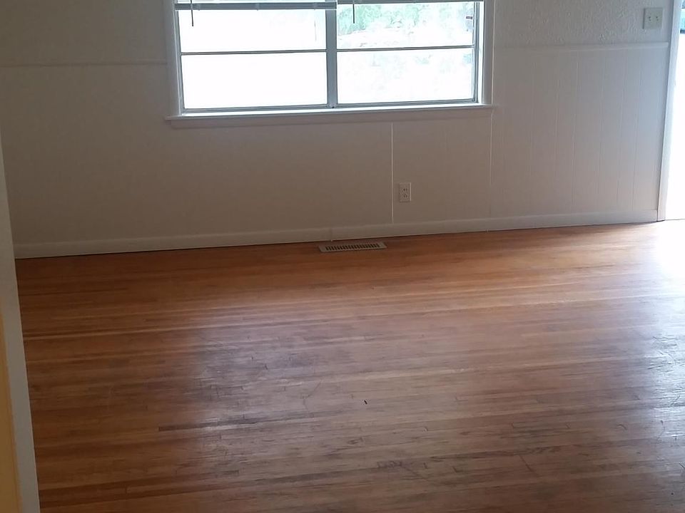 Living facing front door.