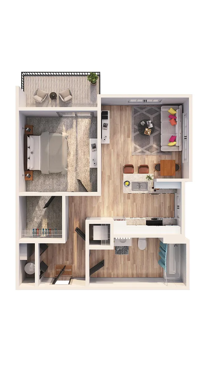 Floor plan A1C