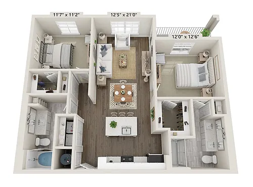 Floor plan B2