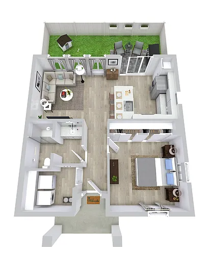 Floor plan The Alcove