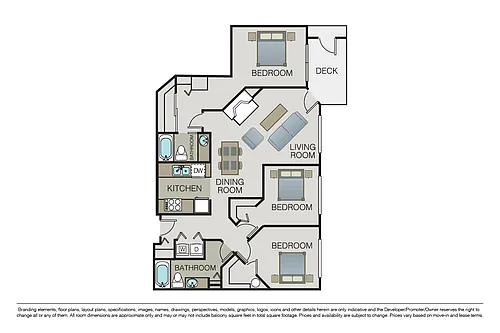 Floor plan Plan 3C