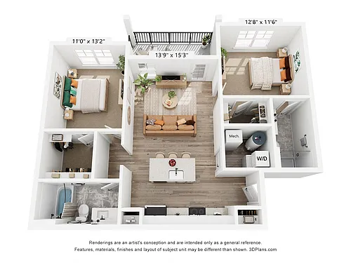 Floor plan The Sterling