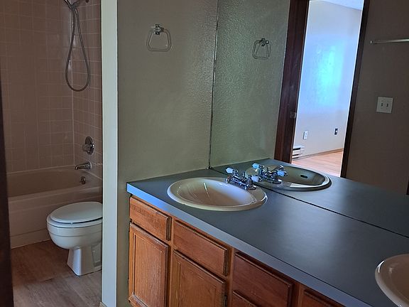 Shared bathroom upstairs.