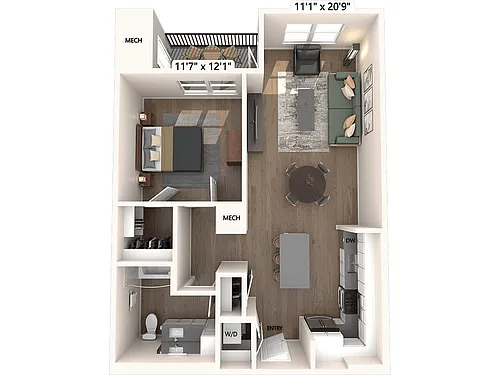 Floor plan AM19c-alt a-Upgrade