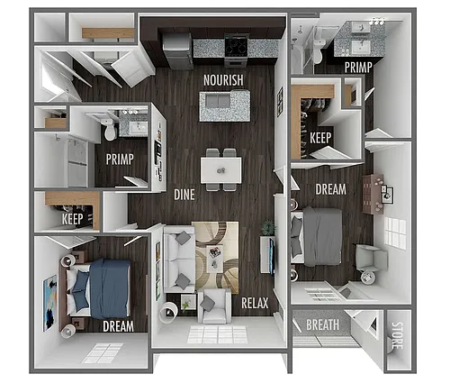 Floor plan The Crest