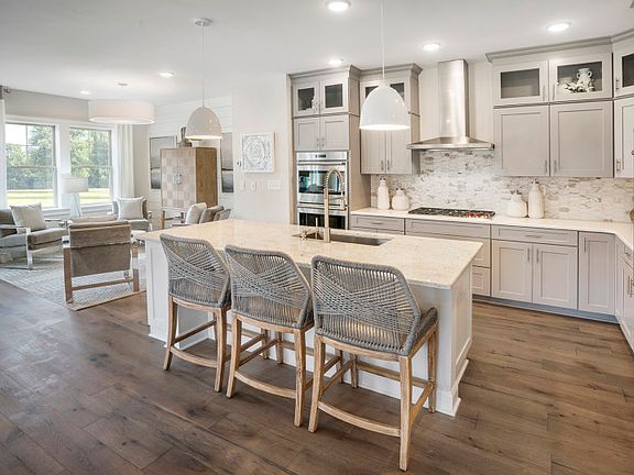 chef inspired kitchen with stainless steel appliances