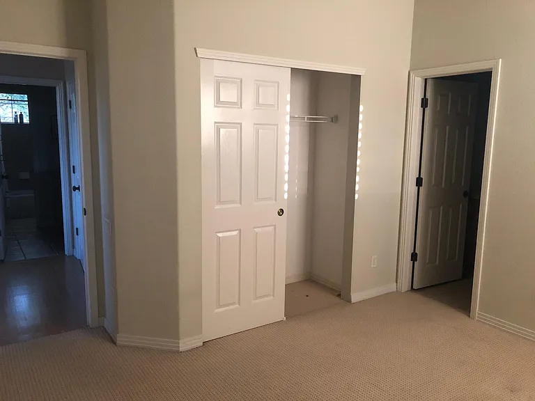 Closet, upstairs landing, private bath