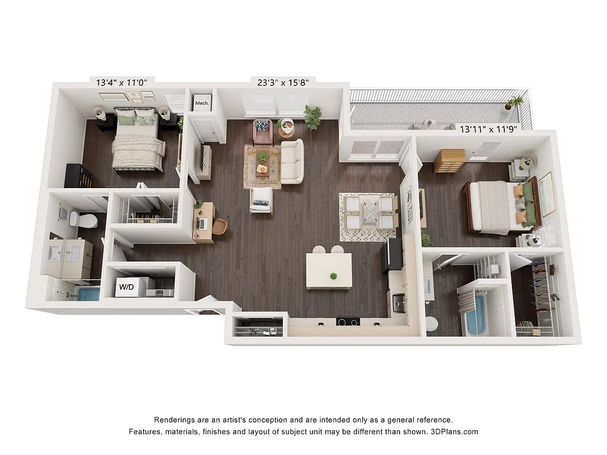 Floor plan B22