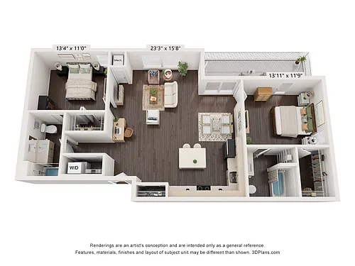 Floor plan B22