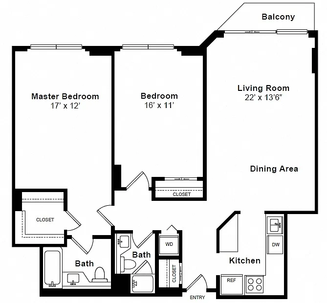 Floor plan Gramercy