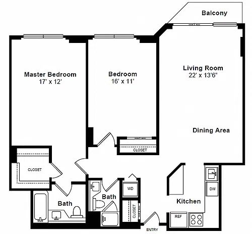 Floor plan Gramercy