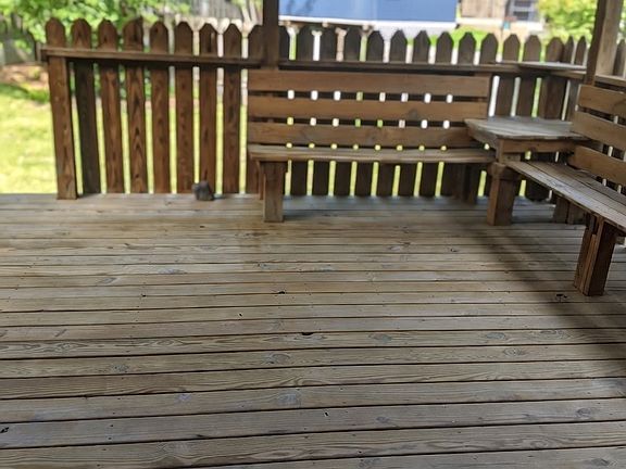 Covered deck