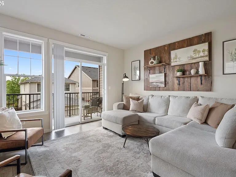Warm and inviting living space